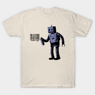 Tagging Robot T-Shirt